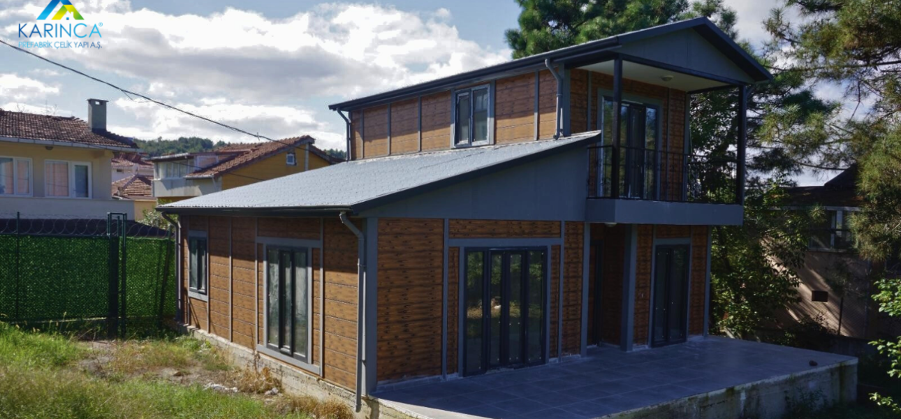 104 m2 Prefabrik-Villa